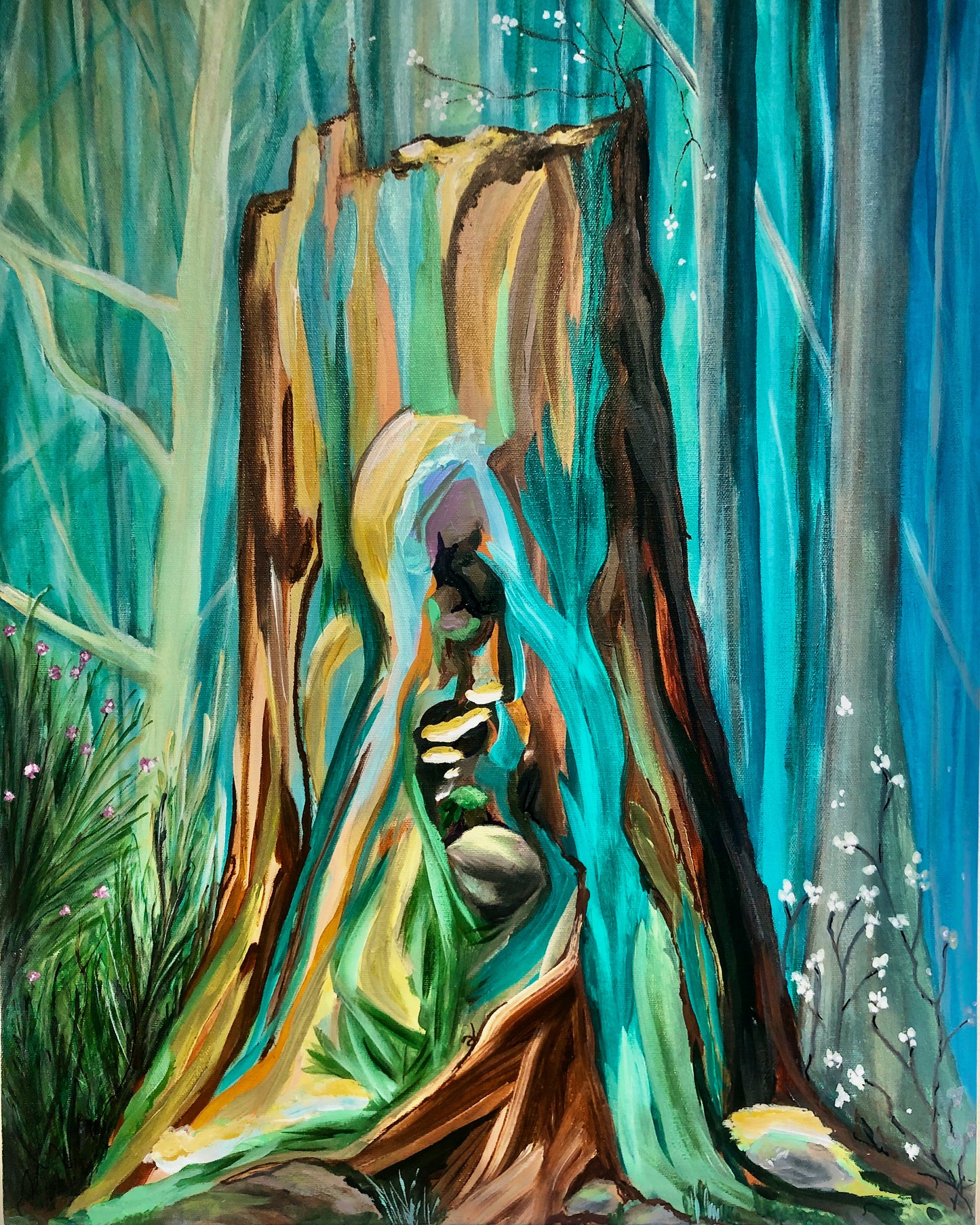 Aunt Good Witch (18 x 24”)