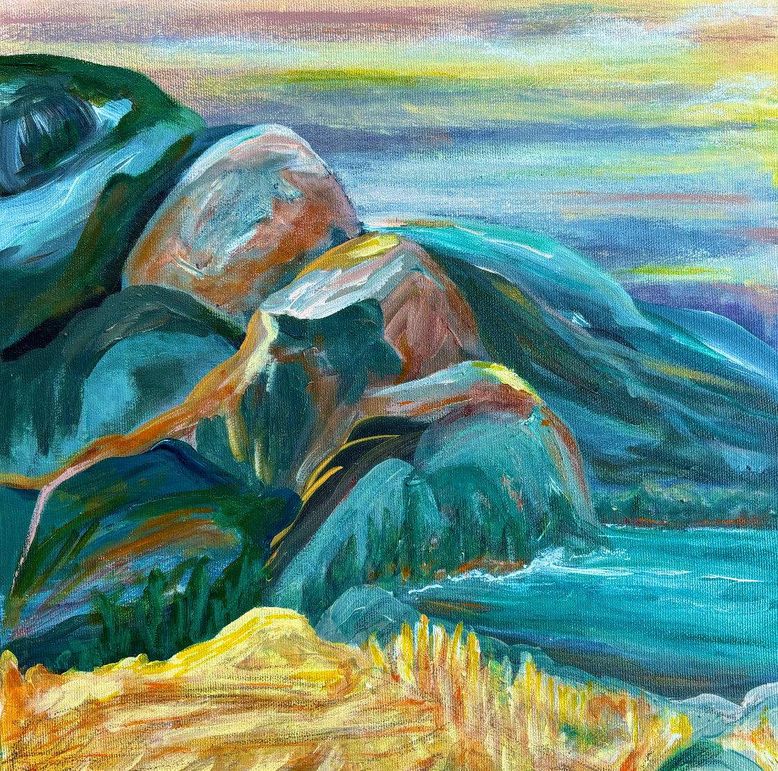 Fall Foilage 12x12”