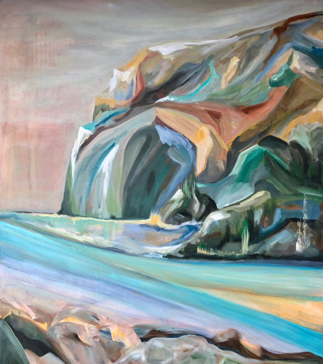 Brackish Tide (36 x 40”)