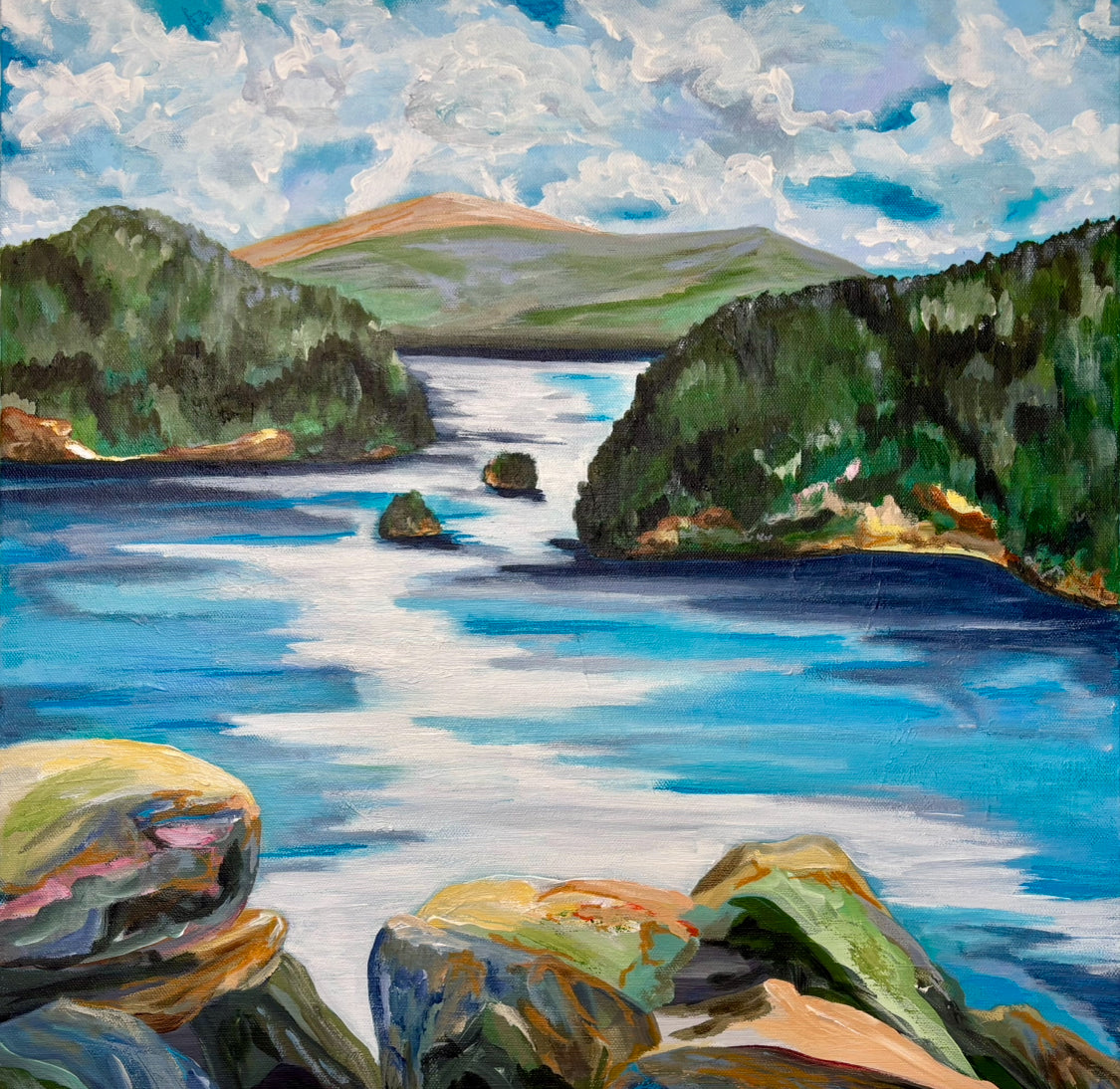 Destination Quarry Rock (20x20”)