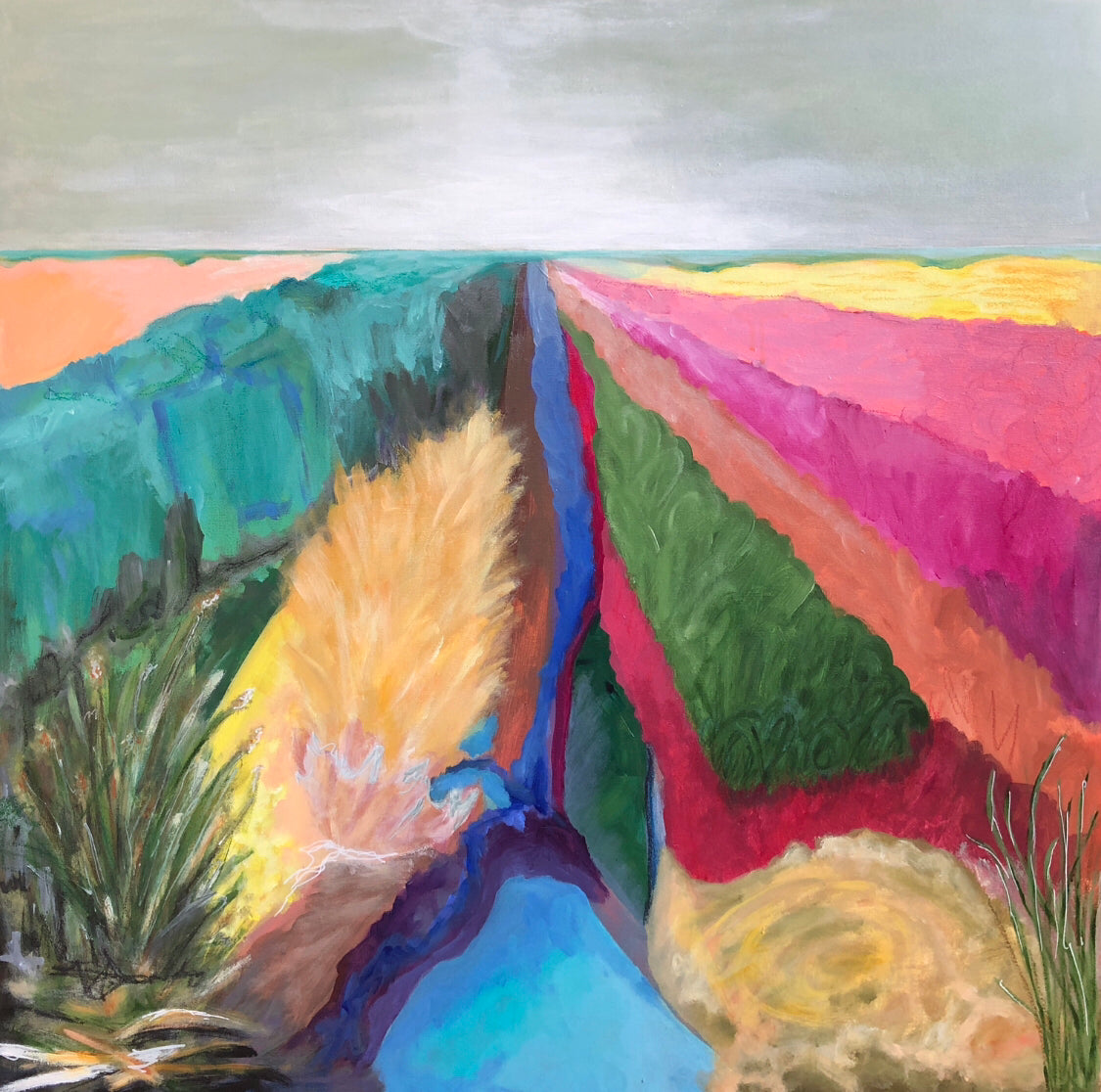 The Brightness Below Grey Skies (30x30)