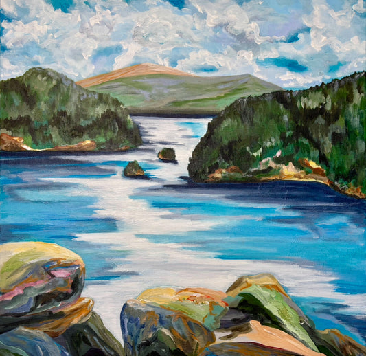 Destination Quarry Rock (20x20”)