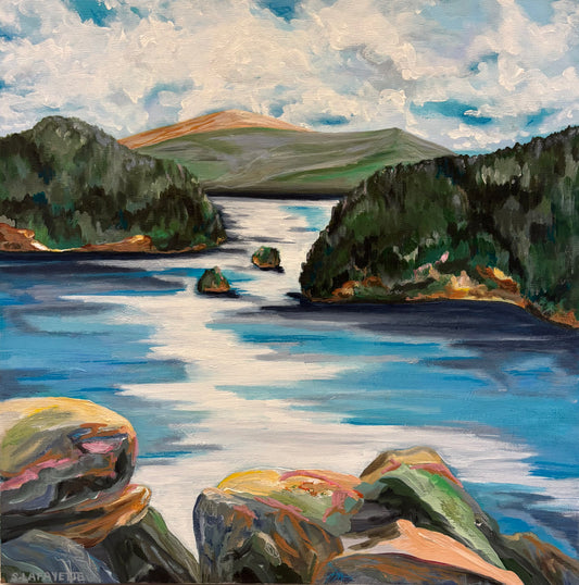 Destination Quarry Rock (20x20”)