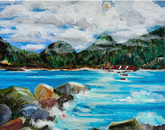 Cottage Life On July 1st (8x10”)