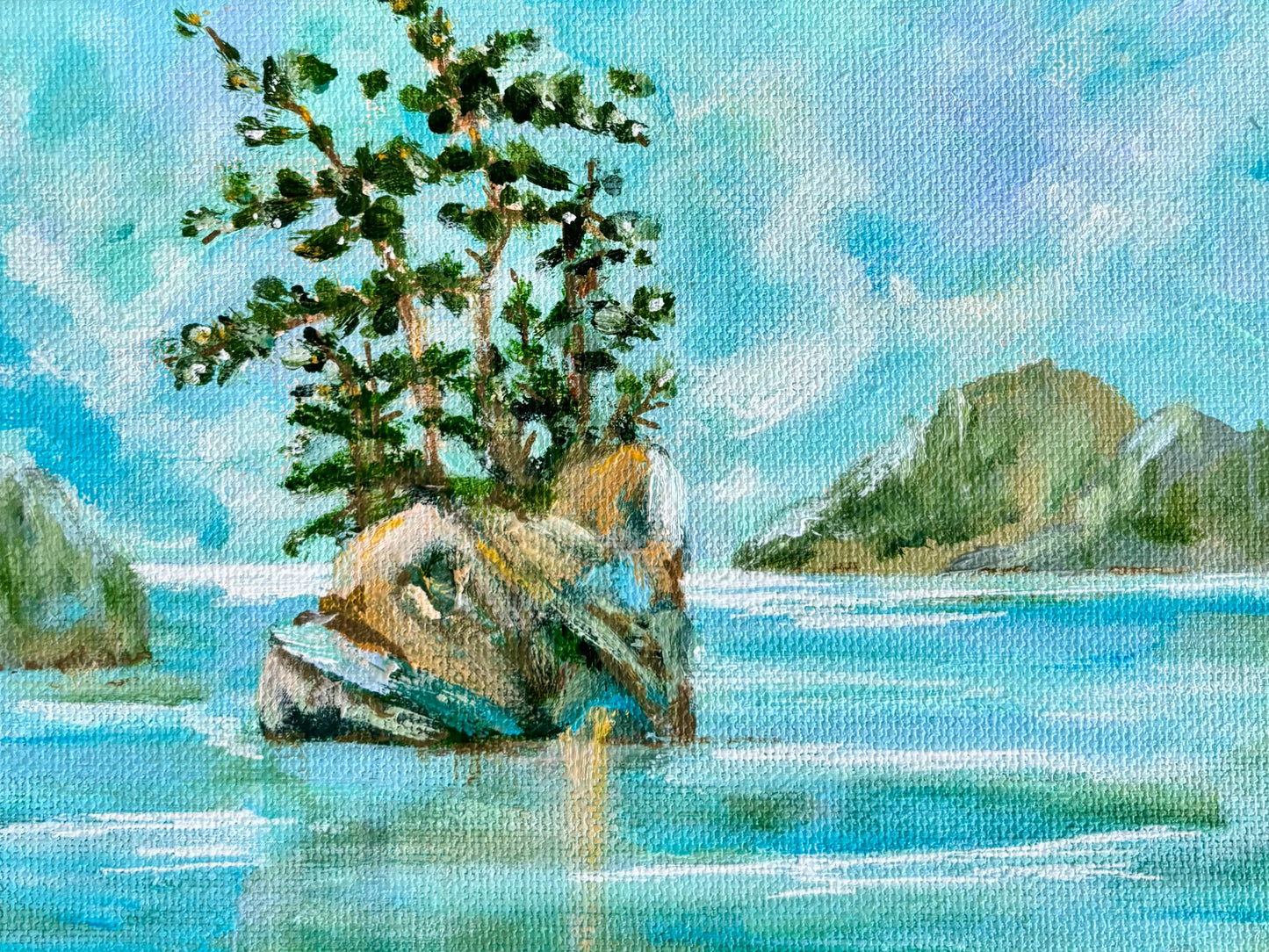 ‘Calming Paddle’ (5x7”)