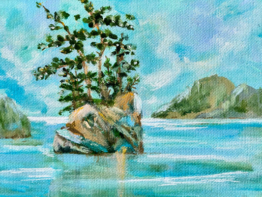 ‘Calming Paddle’ (5x7”)