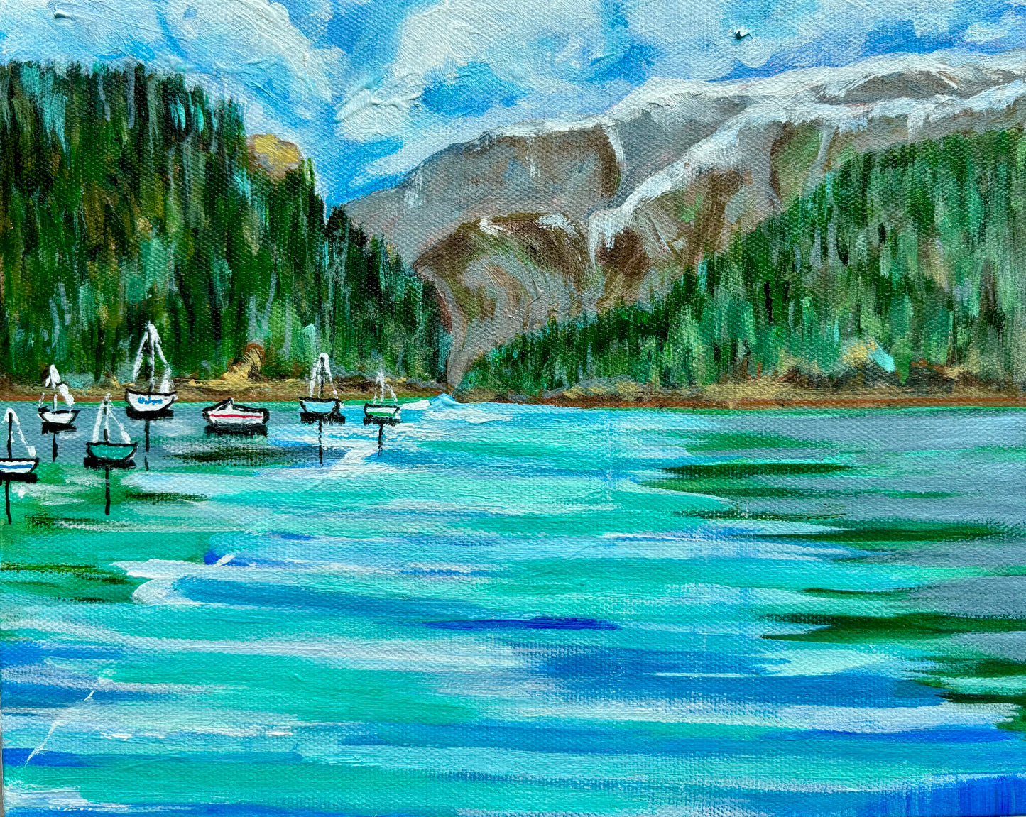 Deep Cove Day (8x10")